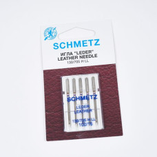 Иглы SCHMETZ бытовые для кожи 100/16 (упаковка 5 шт.)