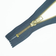 Молния джинсовая Т5 18 см №312 темно-серый